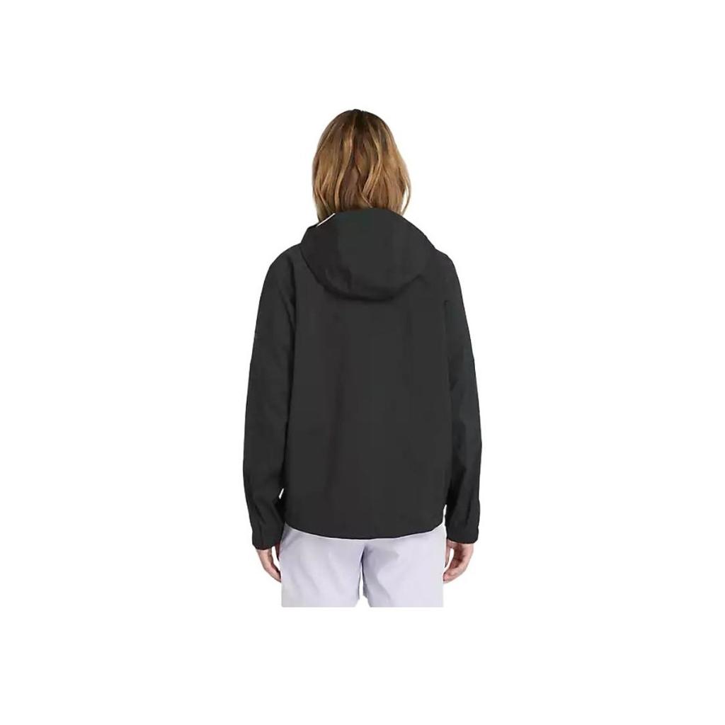 Timberland Hooded Zipper Comfortable Casual Jacket Women Jackets Black A5XRU-001