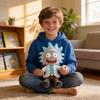 Peluche di Rick And Morty Pupazzo Animale Cartone Animato Riempito Per Bambini E Collezionisti