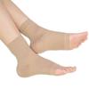 Foot Anti-Fatigue Compression Sleeve Short Tube Ankle Support Open Toe Socks Plantar Fasciitis Pain Relief Mens Womens