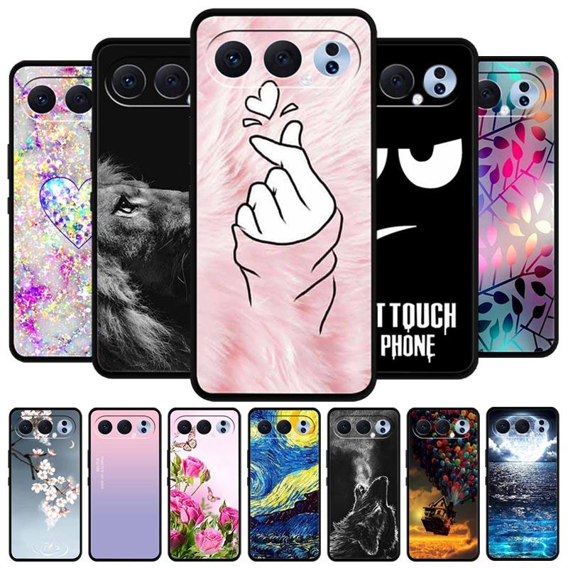 For Honor 500 Pro Case Luxury Soft Silicone TPU Back Cover for Huawei Honor 500 Pro 5G Cartoon Animal Shockproof Protective Capa