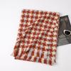 Christmas vibe scarf women's winter new Ankara red scarf long versatile knitted shawl scarf