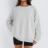 Women Winter Tops Women's Long Sleeve Sweatshirt Casual Crewneck Loose Fit Pollover Fleece Tops