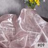 Perspective Crystal Satin Fabric Floating Liquid Silky Metal Touch Stiff Fashion Designer Fabric For Sewing Dress Hanfu Material