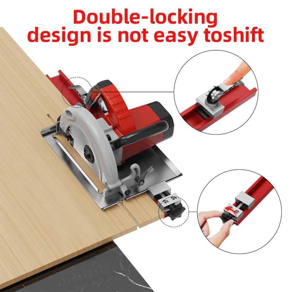 Fixed Ruler Cutting Machine Base Adjustabl Cutting Base Plate  Woodworking Cutting