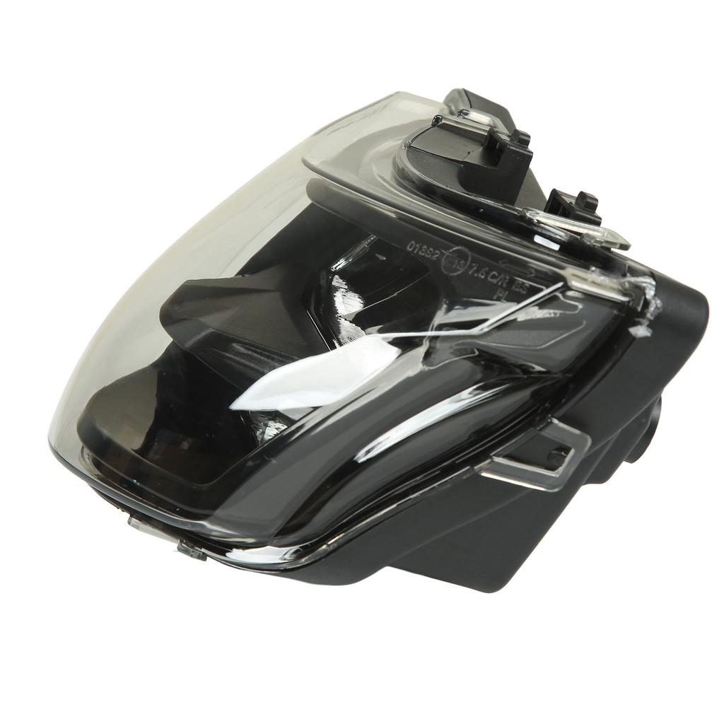 Motorcycle Headlight LED White Weatherproof Cool Motorbike Headlight Replacement for Y15 Y15Z Y15ZR