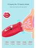Women's Multi-Frequency Clitoral Stimulator with Licking and Vibration