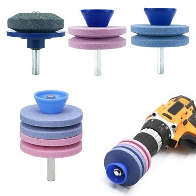Electric Sharpener Grinding Wheel Whetstone Lawn Mower Round Disc