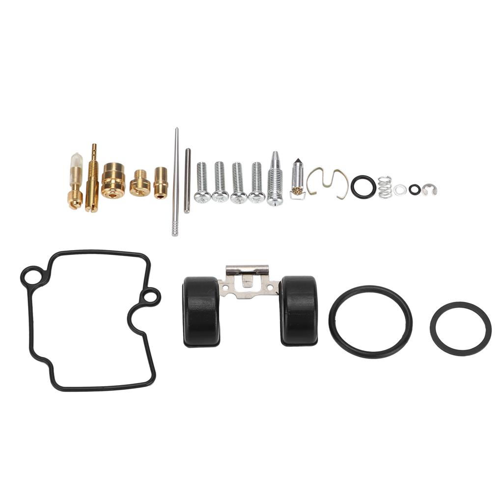 23pcs Motorcycle Carburetor Repair Kit Rubber Metal Replacement for YM Motorcycle YBR125 JYM125