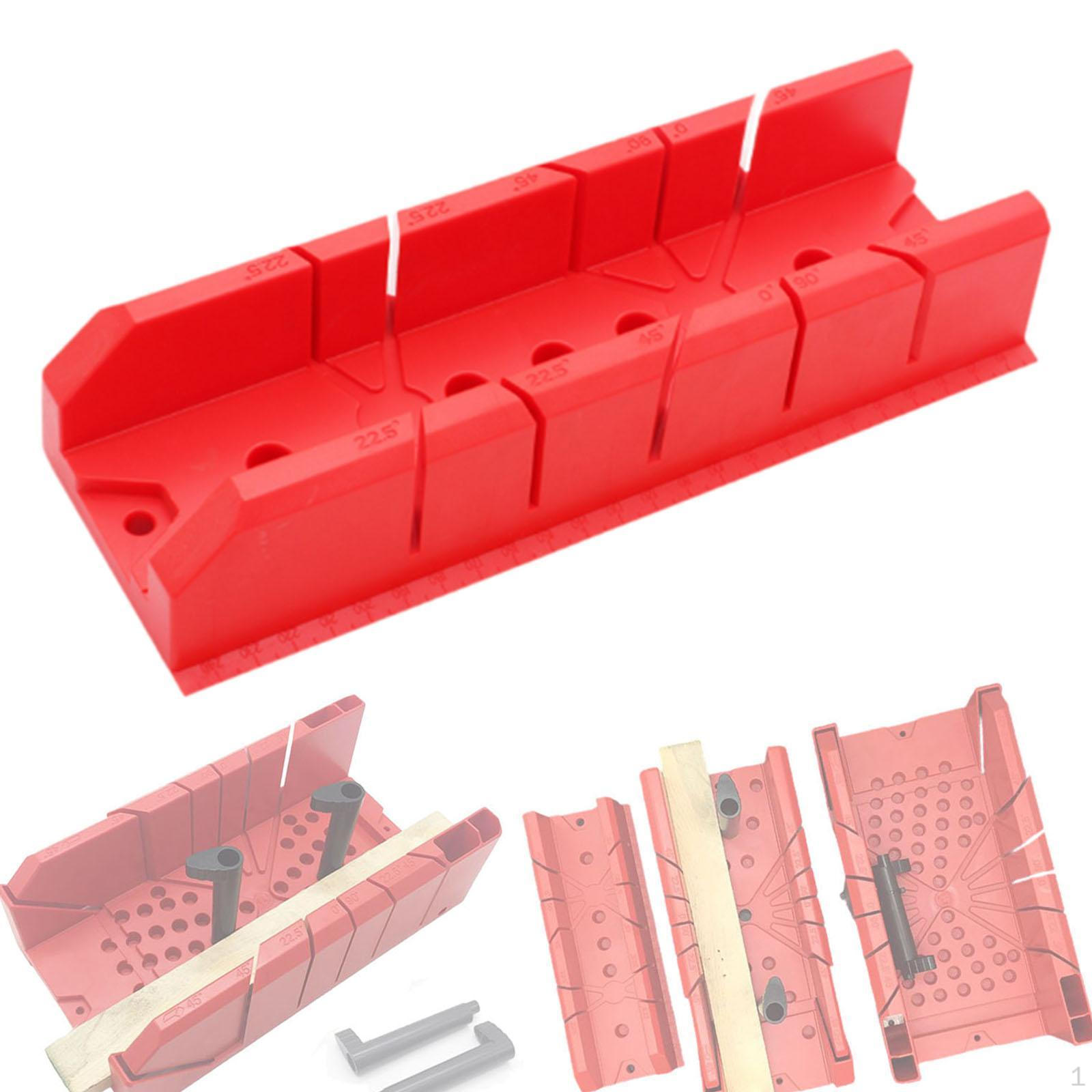 

Ручная пила-коробка для резки дерева с направляющей для косых резов, проекты «Сделай сам» 10inch_Red