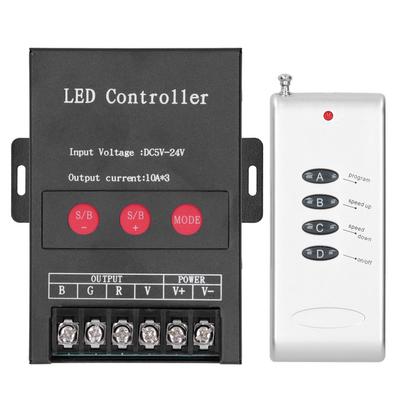DC5?24V 360W LED Streifenlicht Controller Bunte RGB Modulsteuerung Helligkeit Geschwindigkeitsanpassung