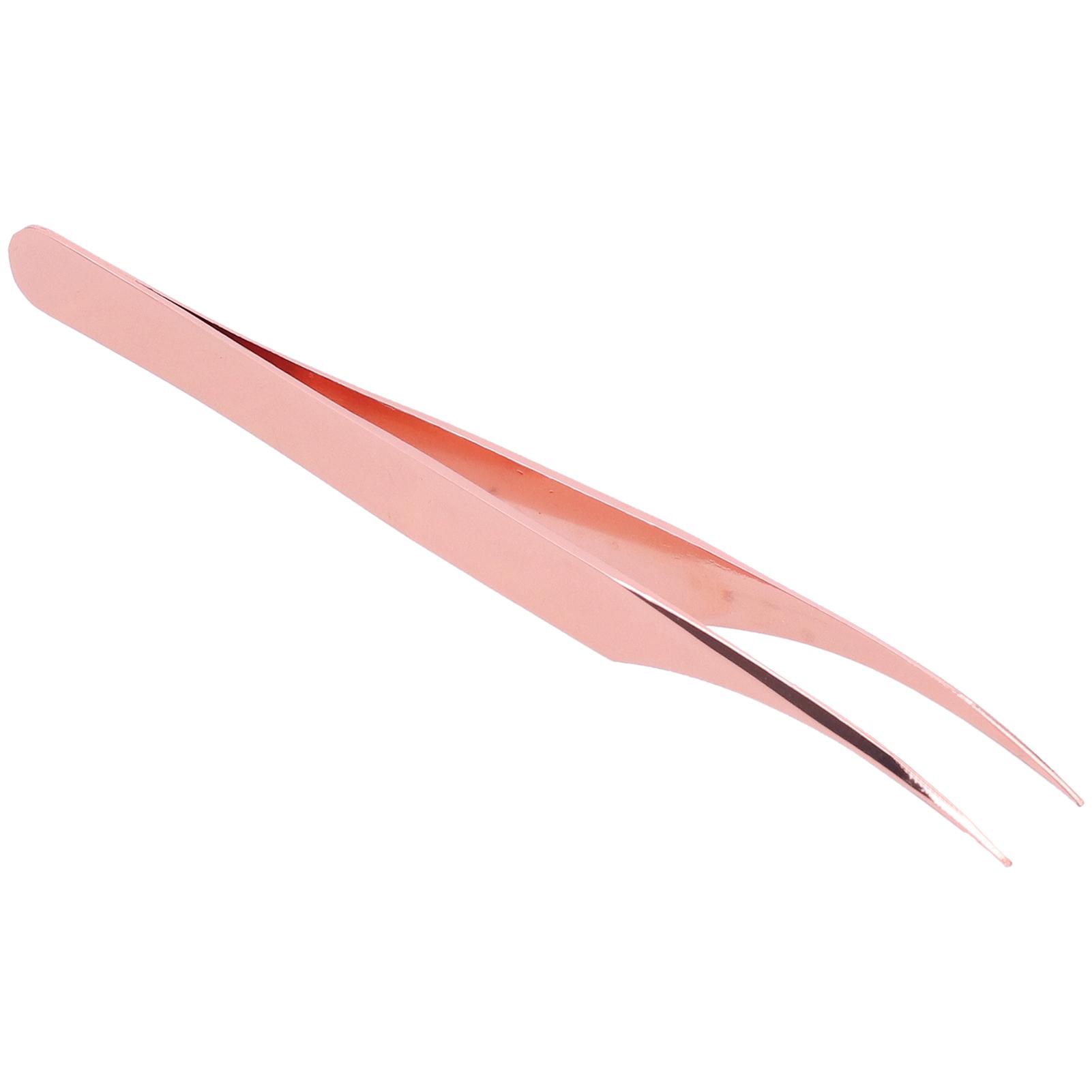 

Пинцет для прививки накладных ресниц, тонкий кончик, инструмент для наращивания ресниц из нержавеющей стали, пинцет(Золото