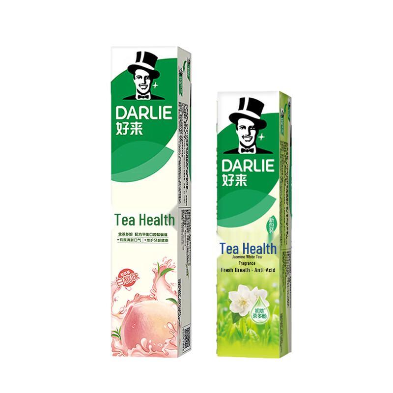 Darlie Tea Clean Toothpaste Dual Flavor Family Pack