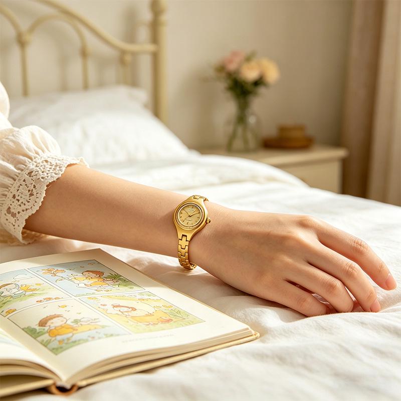 Korean Style Casual Women's Quartz Bracelet Watch