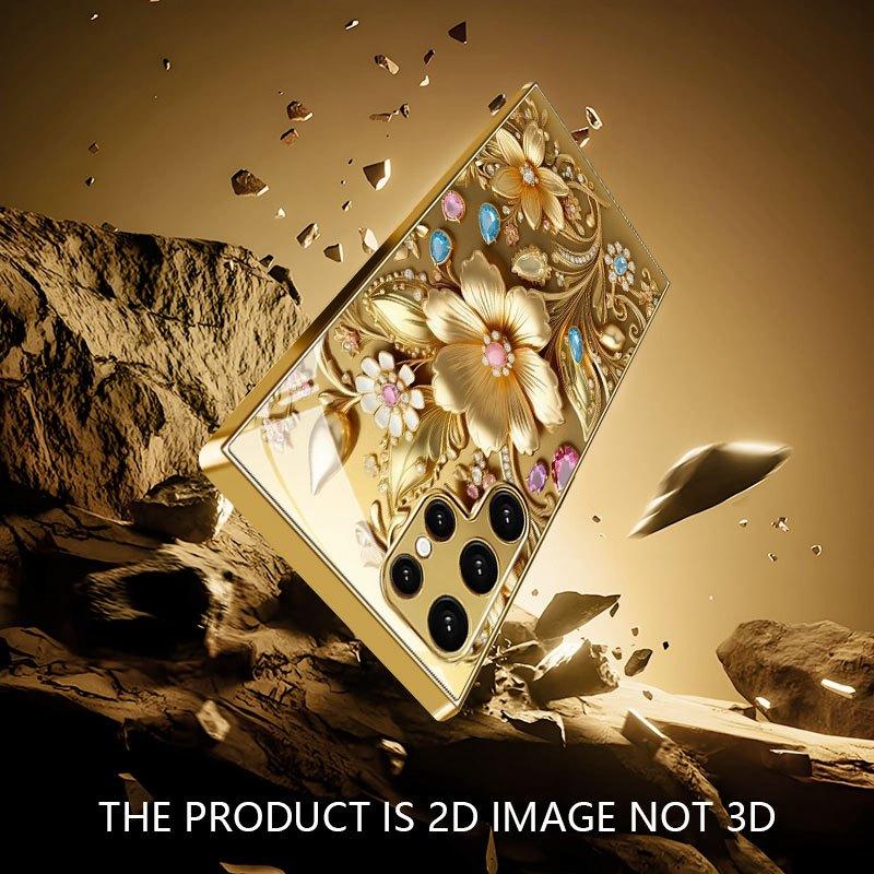 High-end PhoneCase Electroplated Glass TPU PhoneCase for Samsung Galaxy S26 S25 S24 S23 S22 S21 FE Ultra Plus Dropresistant