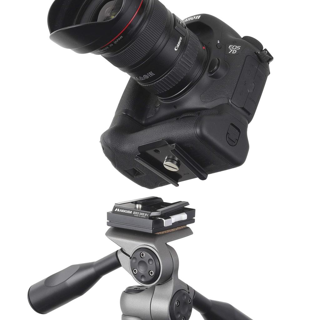 Hakuba Quick Release Large Tripod Accessory with Base and for Digital SLR and Camcorders HQS3-L Plate, Adapter, Cameras, Cameras, (Product Code