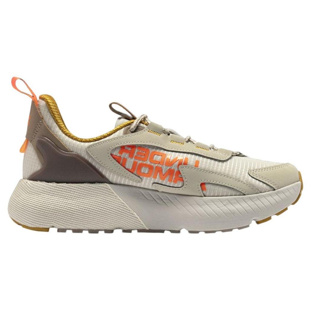 Under Armour HOVR Mega 2 MVMNT Fog Orange Blast Unisex Sneakers Grey 3026629-102