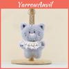 Sweet Cat Plush Keychain Figure With Pp Cotton Filling For Cat Enthusiasts