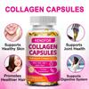 Hydrolysiertes Rinderkollagen Kapseln mit Biotin & Vitamin C, GVO-freies Nahrungsergänzungsmittel, 120 Kapseln 60-Tage-Vorrat