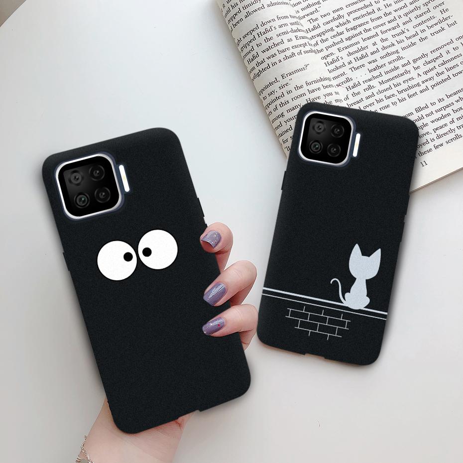 For OPPO Reno 4 Lite Case For OPPO Reno 4 Lite A73 A93 A 93 73 F17 F 17 Pro F17Pro Phone Case Soft TPU silicone Back Cover Funda