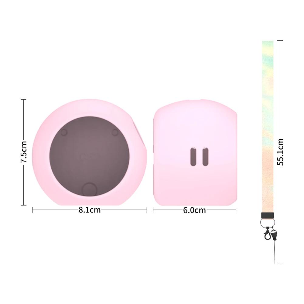 Soft Silicone Case For Punirunes Interactive Digital Toy  Protective Cover Shockproof Protective Skin Sleeve with Lanyard
