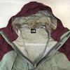 The North Face Nylon Parka Blouson Outer Jacket Men's S Khaki × Dark Red(USED)