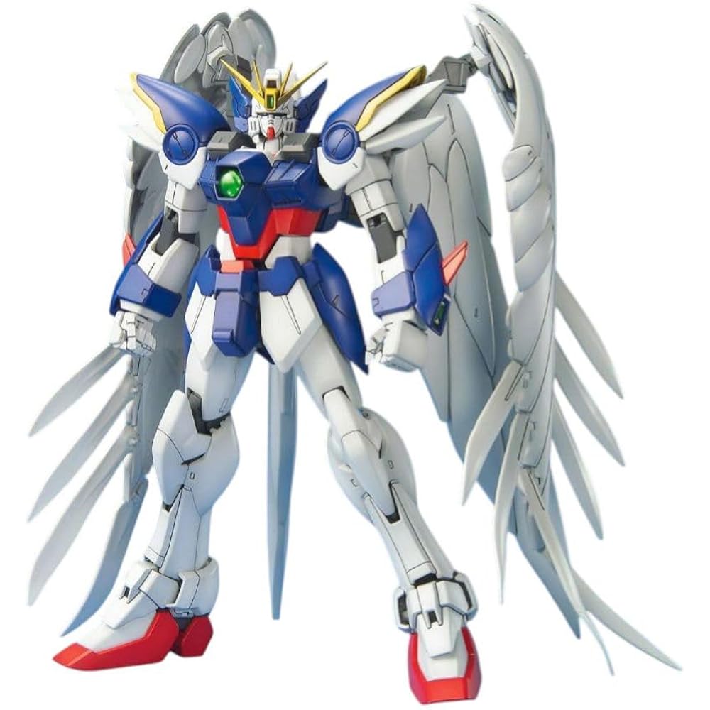 MG Mobile Suit Gundam W Wing Gundam Zero Custom (Endless Waltz Edition) 1/100 scale color coded p...