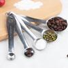 Steel Stainless Sleek Measuring Spoon Set Of Five Ideal For Coffee Baking And Gifts Holiday