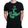 Octopus Anchor Sea Animal Lover Summer Beach Mens T Shirts Unisex Tee #P1#Or#A