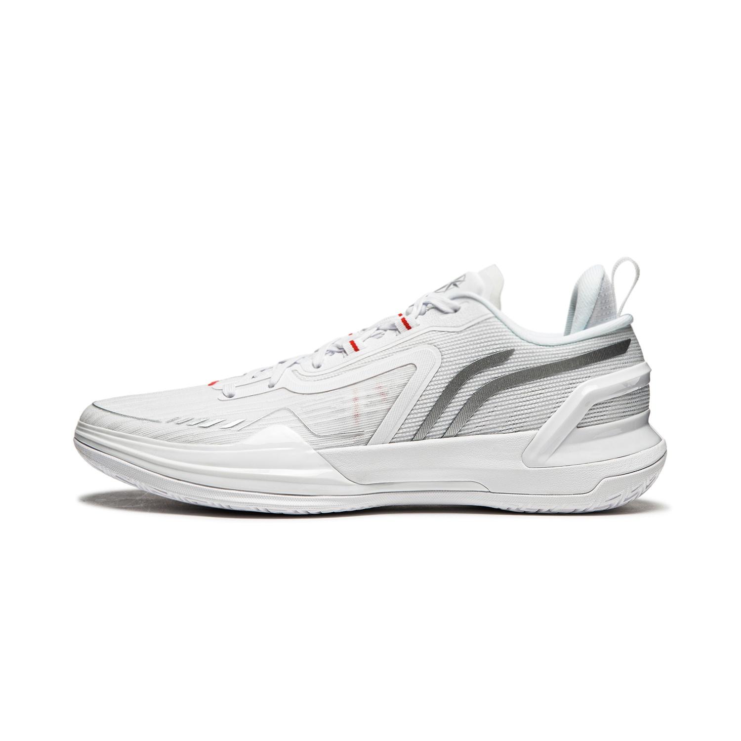 Li-Ning Liren Assassin 1 White Silver Men s ABPU021-8 EU 45