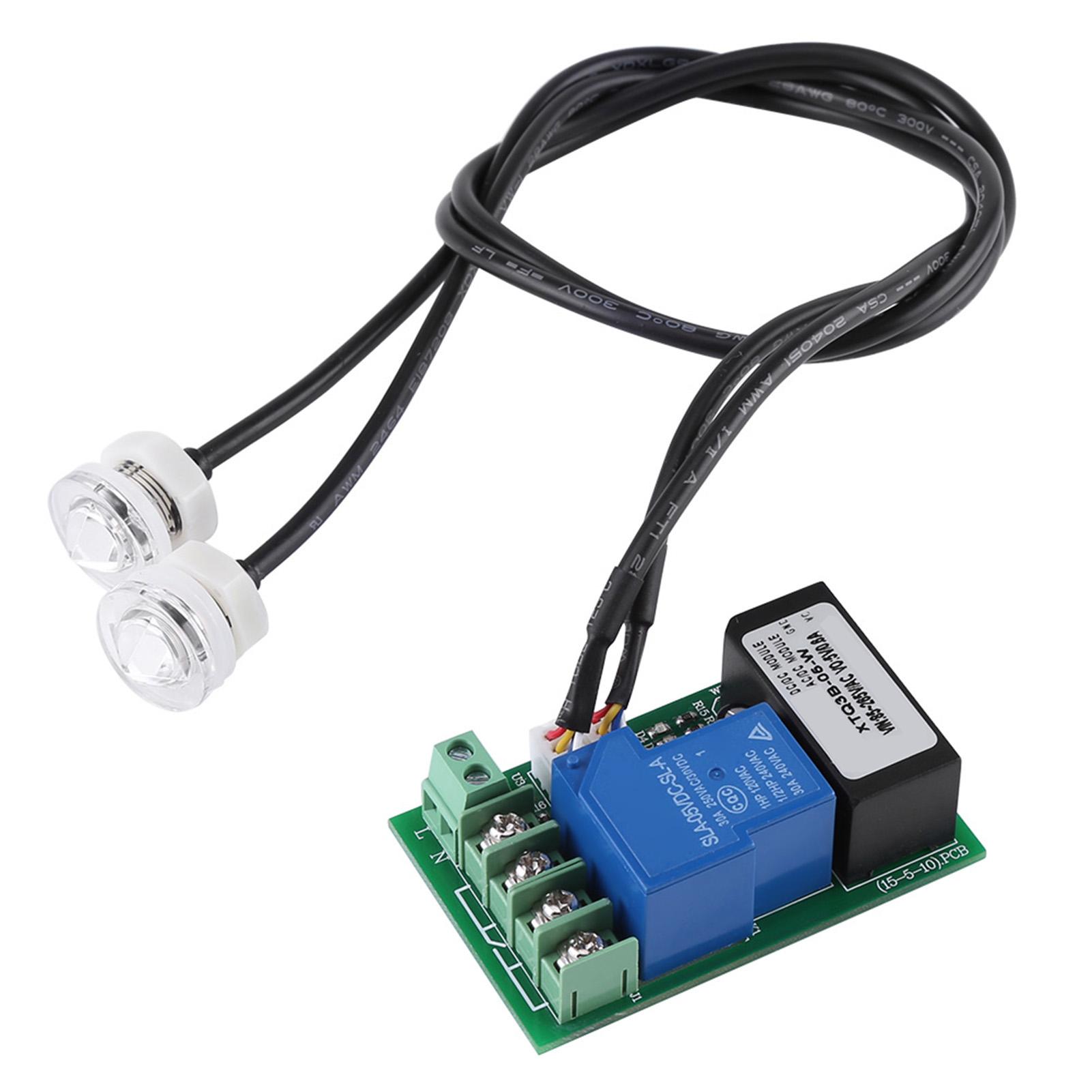 

Water Level Detection Sensor Module Infrared Liquid DoubleLevel Alarm Control