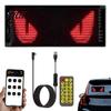 Tableau Message LED DIY pour Mariage Lumières Oeil de Diable RGB Pare-brise, Flexible Dynamique Programmable Décoration Personnalisée Maison Affichage Yeux, APP &