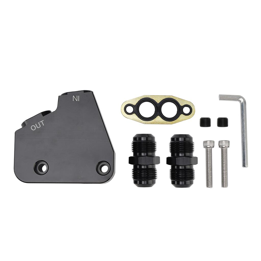 Engine Oil Cooler Adapter Kit For Corvette GM LS LS1 LS2 LS3 LS6 05-19 (5-Pack)