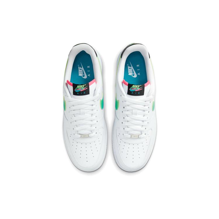 New Nike Air Force 1 Low '07 LV8 White Aquamarine DJ5148-100