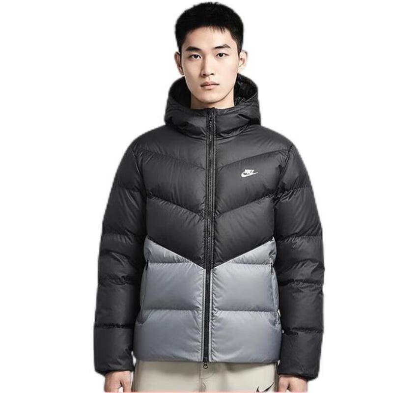 Nike Men s Hooded Down Jacket L
