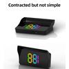 Car Windshield Projector Digital Speed Hud Colorful Speedometer Head Up Display Kmh Plug And Play Gps For Truck Vehicles