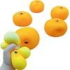 New Kawaii Simulation Orange Peel Sticky Squeeze S Soft And Realistic Jelly Sparkling Squeeze S Children & Adult Gifts