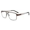 Readers Men Blue Light Blocking Reading Glasses Metal Frame Spring Hinge Presbyopia +0.50-3.5 Diopter Magnifier Lens Eyewear