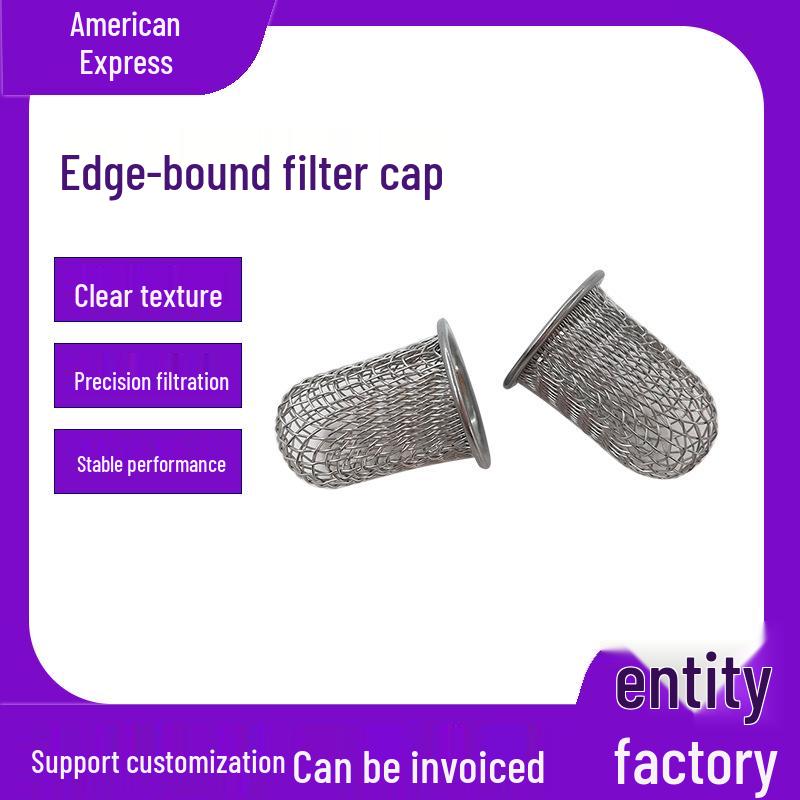 Stainless Steel Copper-Edged Bowl-Shaped Filter Cap