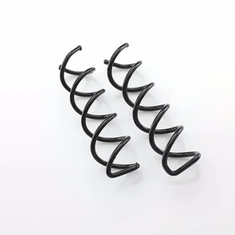 10 Stück Einfache Spiralförmige Haarspange Fixierter Lockenwickler für Brautkopfschmuck Frisurwerkzeug Mädchen Minimalistisch Personalisierte Styling-Accessoires