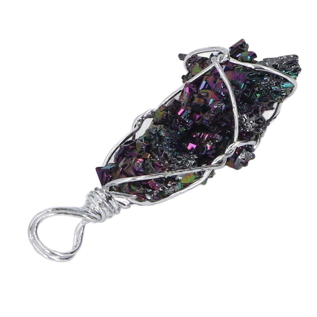 Crystal Pendant Shiny Appearance Versatile Crystal Jewelry Decor Birthday Anniversary Gift