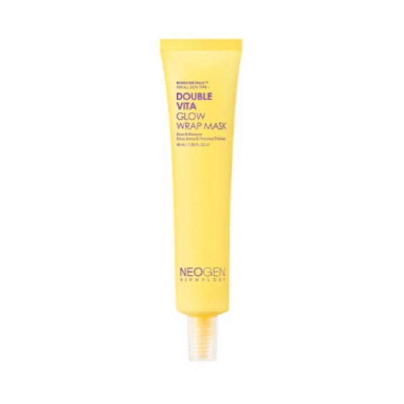 NEOGEN Zestaw Double Vita Serum w kroplach 50ml + Maska Glow Wrap 40ml