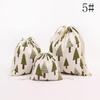 Home Fashion Decoration Creative Storage Bag Cotton Draw String Storage Bag Toy Shoes Laundry Bags Home Travels Supplies