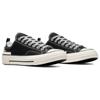 Converse Chuck 70 Hacked Heel Comfortable Daily Wear-resistant Lightweight Low-top Canvas Shoes Unisex Black