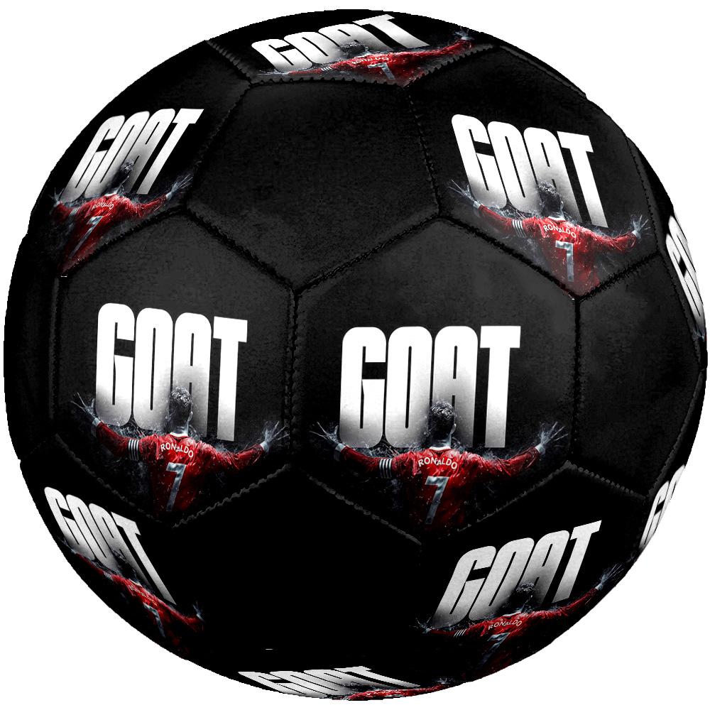 Cristiano Ronaldo 7 Balón de Fútbol Colorido Para Todas las Edades Cosido a Máquina PVC Listo para la Competición Duradero Alto Rebote. TAMAÑO5