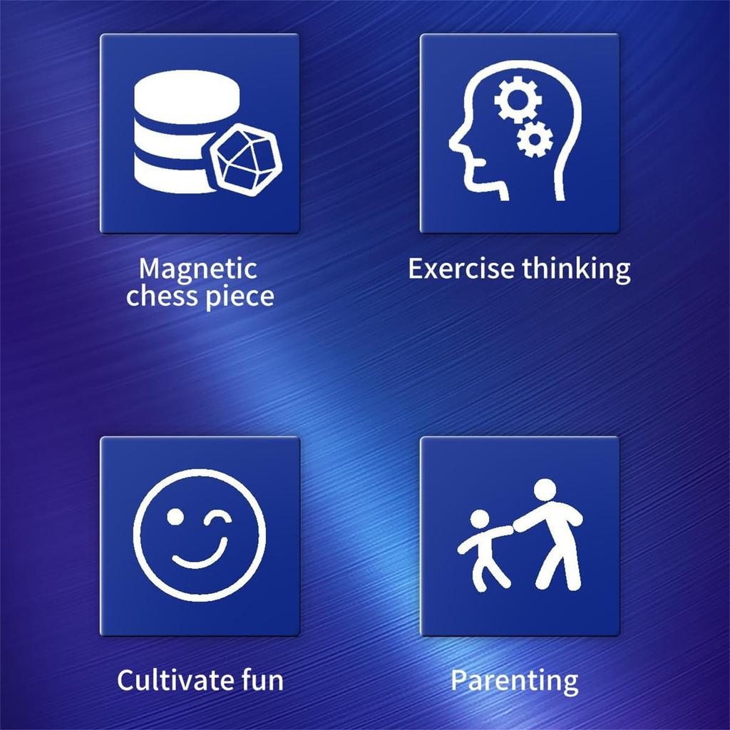 Spill, Magnetisk brettspill, Morsomt bordmagnetspill, Familiespill for barn og voksne