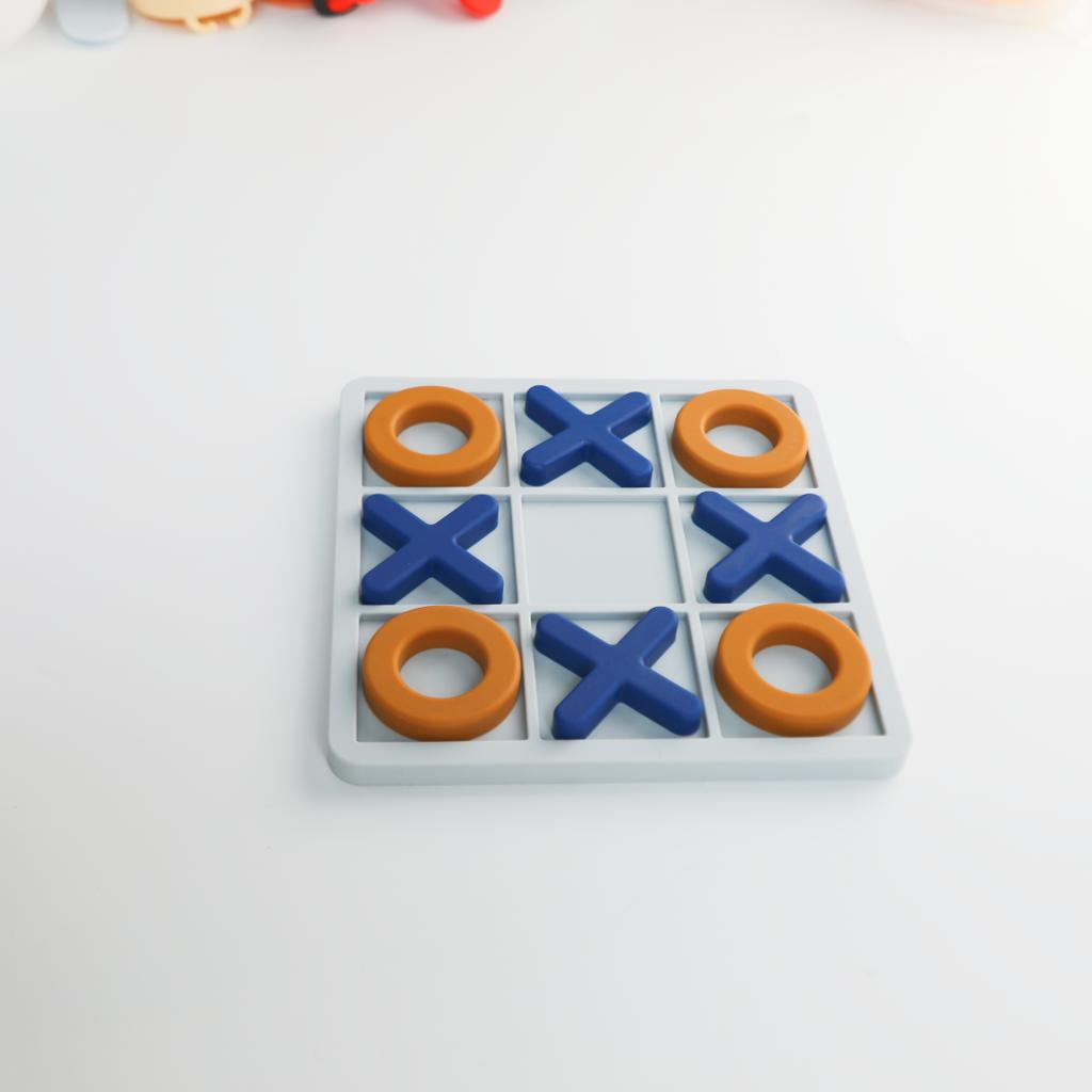 Silicone Blocks Puzzle Brain Teasers Toy Tangram Jigsaw Intelligence 3D Russian Blocks Game STEM Montessori Educational Gifts