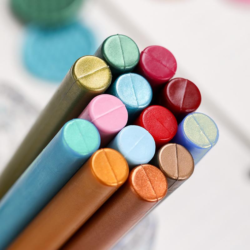 5PCS/Pack Boxed Wax Seal Sticks, Fire Paint Wax Stick Multi-color for You To Choose, Can Be Used with Glue Gun