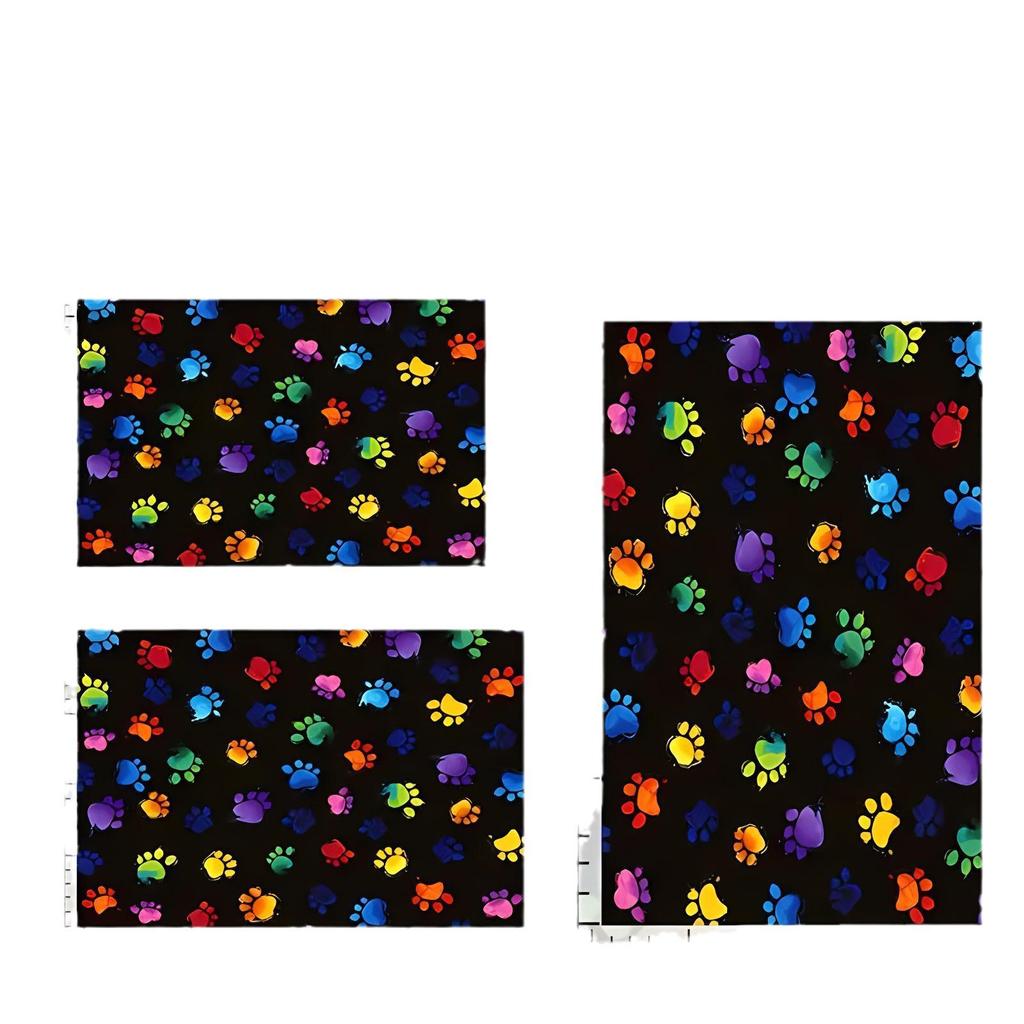 Cartoon Cat Paw Print Rug - Living Room Carpet, Bedroom Blanket, Entrance Mat