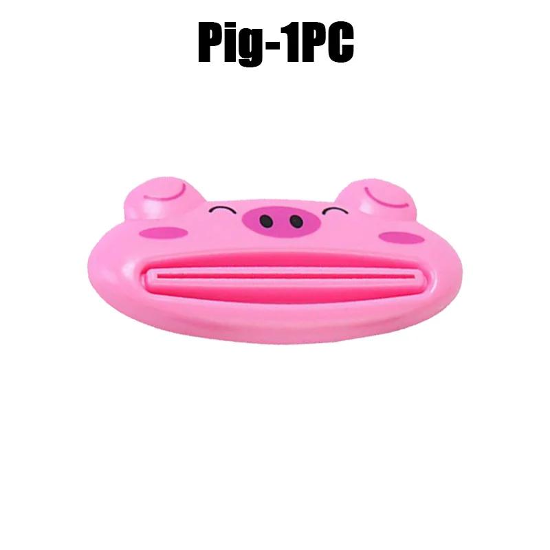 Cartoon Animal Toothpaste Squeezer Easy Use For Children Dispenser Kitchen Gadget Useful Home Tools Bathroom Plastic Tooth Paste