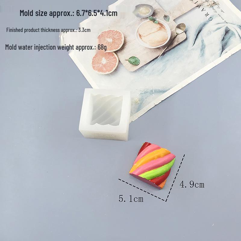 Silikonformen für große/kleine Marshmallows, Schokolade, Fondant, Gips, Kerzen und Ton.